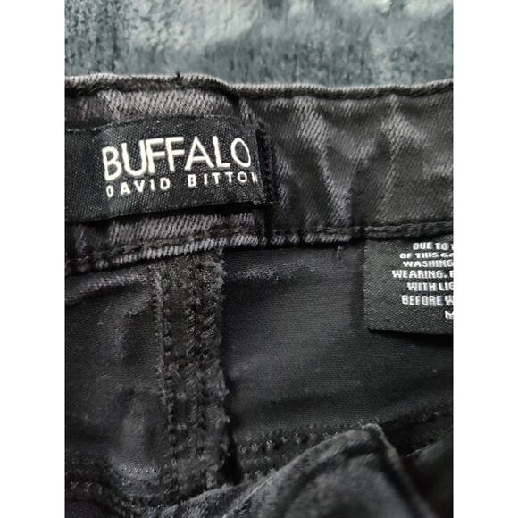 BUFFALO David Bitton Mollie High Rise Stretch Skinny Black Jeans 10/30 - Picture 2 of 6